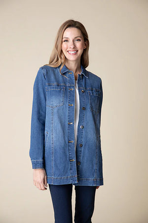 
                  
                    Charger l&amp;#39;image dans la galerie, HABITAT - JACKET JEANS - H11110F4 - DENIM
                  
                