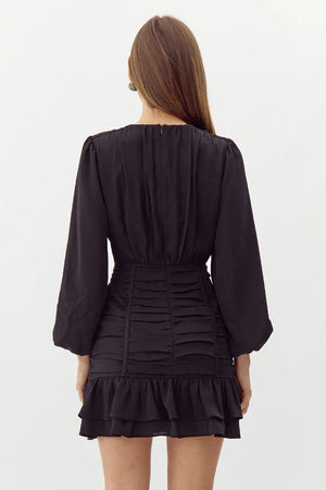 
                  
                    Charger l&amp;#39;image dans la galerie, ADELYN RAE - ROBE - F248D6042 - NOIR
                  
                