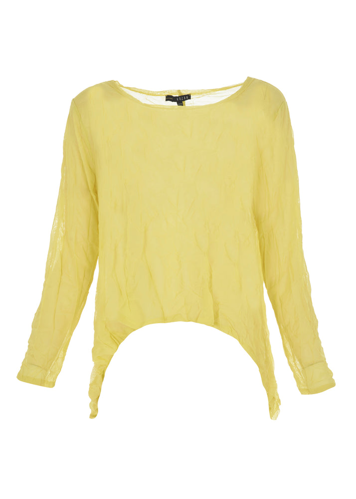 KOZAN - TOP - SH-411765 - JAUNE