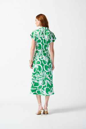 
                  
                    Charger l&amp;#39;image dans la galerie, JOSEPH RIBKOFF - ROBE - 242030 - VERT/VANILLE
                  
                